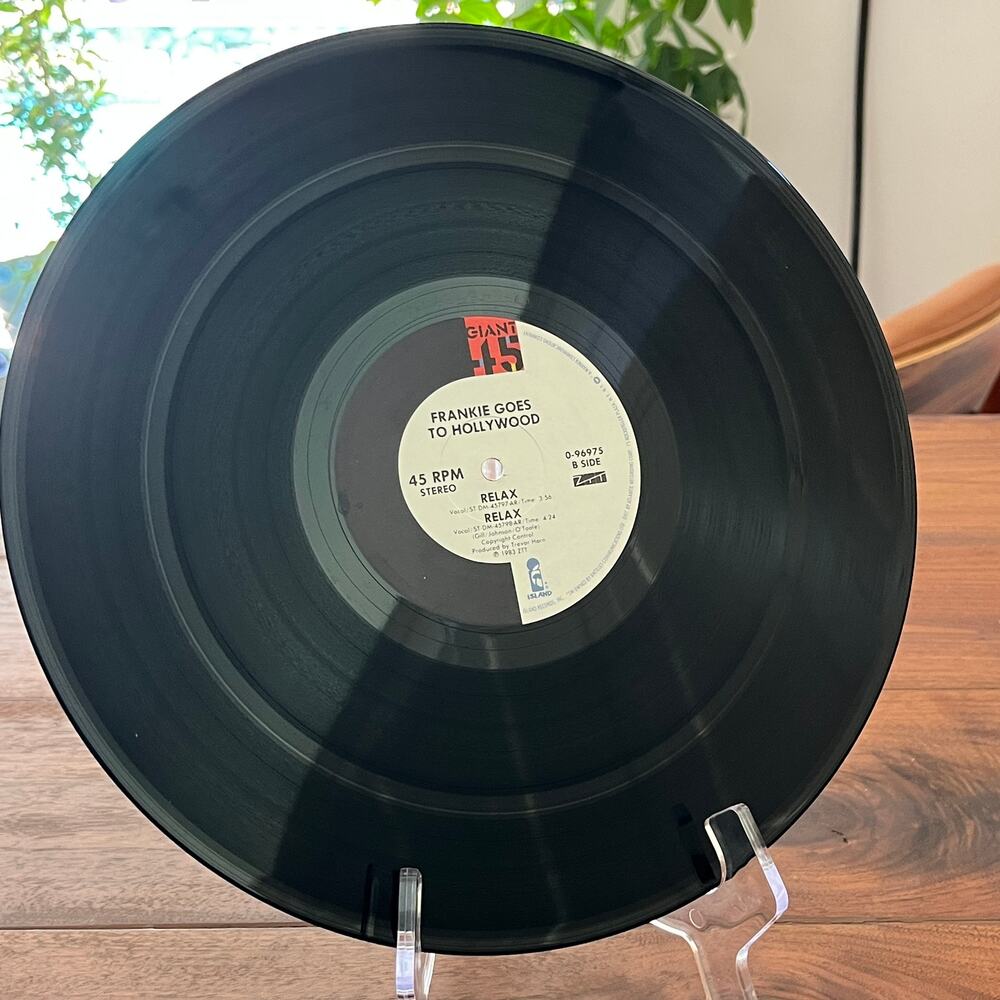 Frankie Goes To Hollywood Relax 45rpm 12" Single 1983 Island 0-96975 - Picture 5 of 7